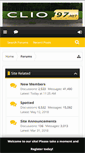 Mobile Screenshot of clio197.net