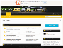 Tablet Screenshot of clio197.net